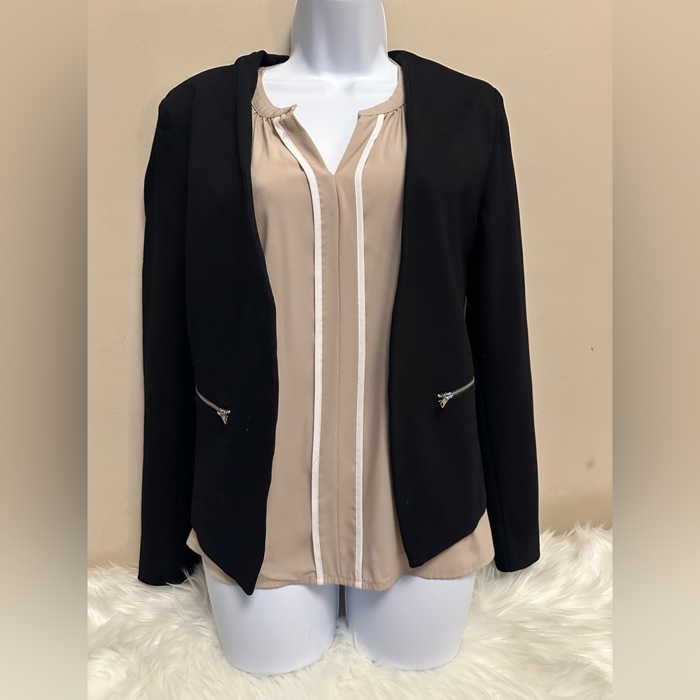 Forever 21 Blazer + Calvin Klein Sleeveless Top (gift)